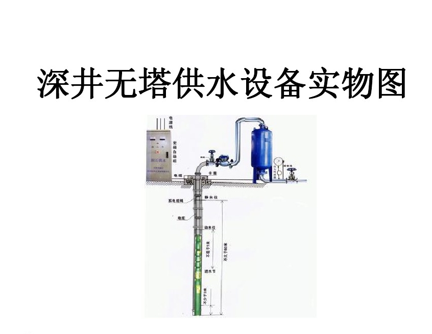 台州黄岩区井泵无塔式供水设备